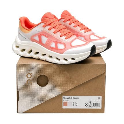 O.N Cloudtilt Corail/Blanc