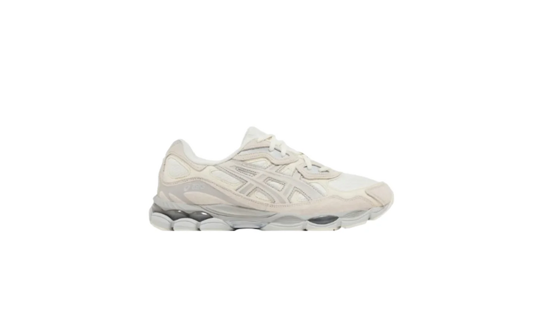 Asics Gris Crème