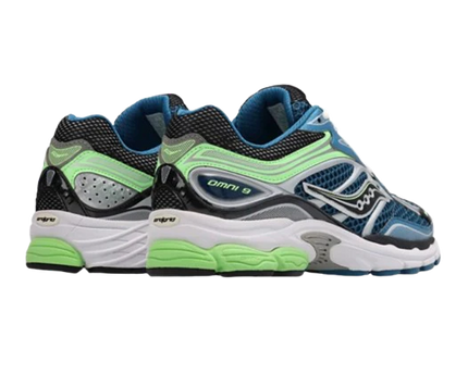 Saucony Progrid Omni 9 Vert Bleu