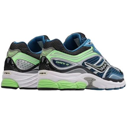 Saucony Progrid Omni 9 Vert Bleu