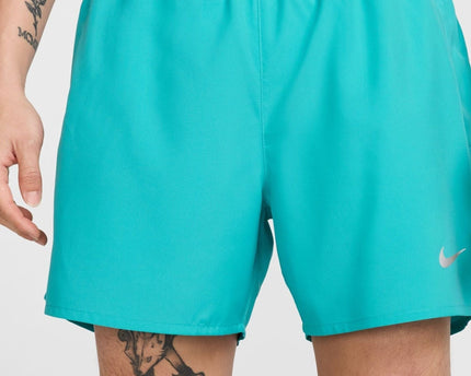 Nike Cactus Blue Challenger Dri-FIT 5 inch 2 in 1 Running Shorts