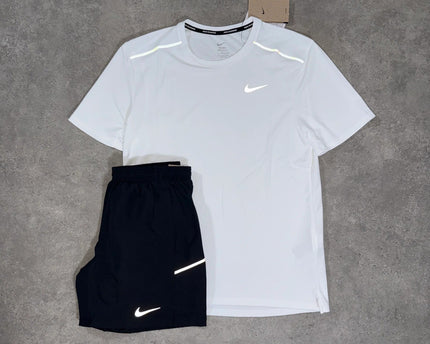NIKE MILER 4.0 SET (WHITE/BLACK)