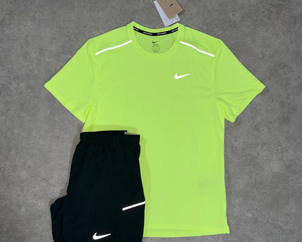 NIKE MILER 4.0 SET (VOLT/BLACK)