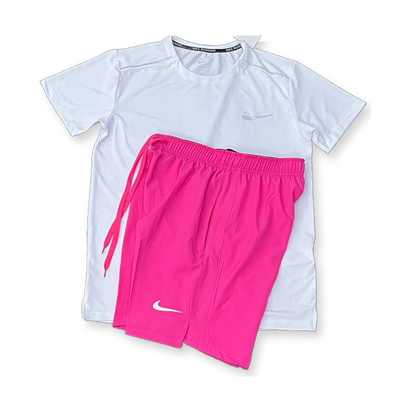 Nike TIP5 Blanc/Rose